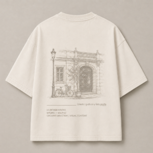 camiseta blanco roto