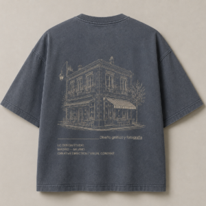 camiseta azul